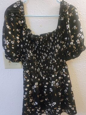 3XL Temu Ruched Peplum Blouse